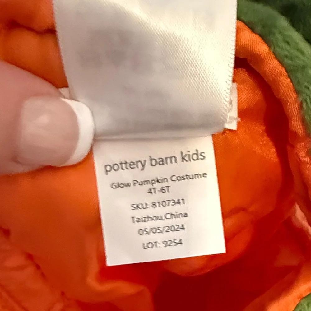 PBK Costume for Kids - Orange and Green - Picture 2 of 2